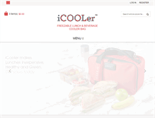 Tablet Screenshot of icoolerusa.com